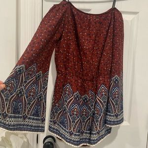 Off The Shoulder Romper